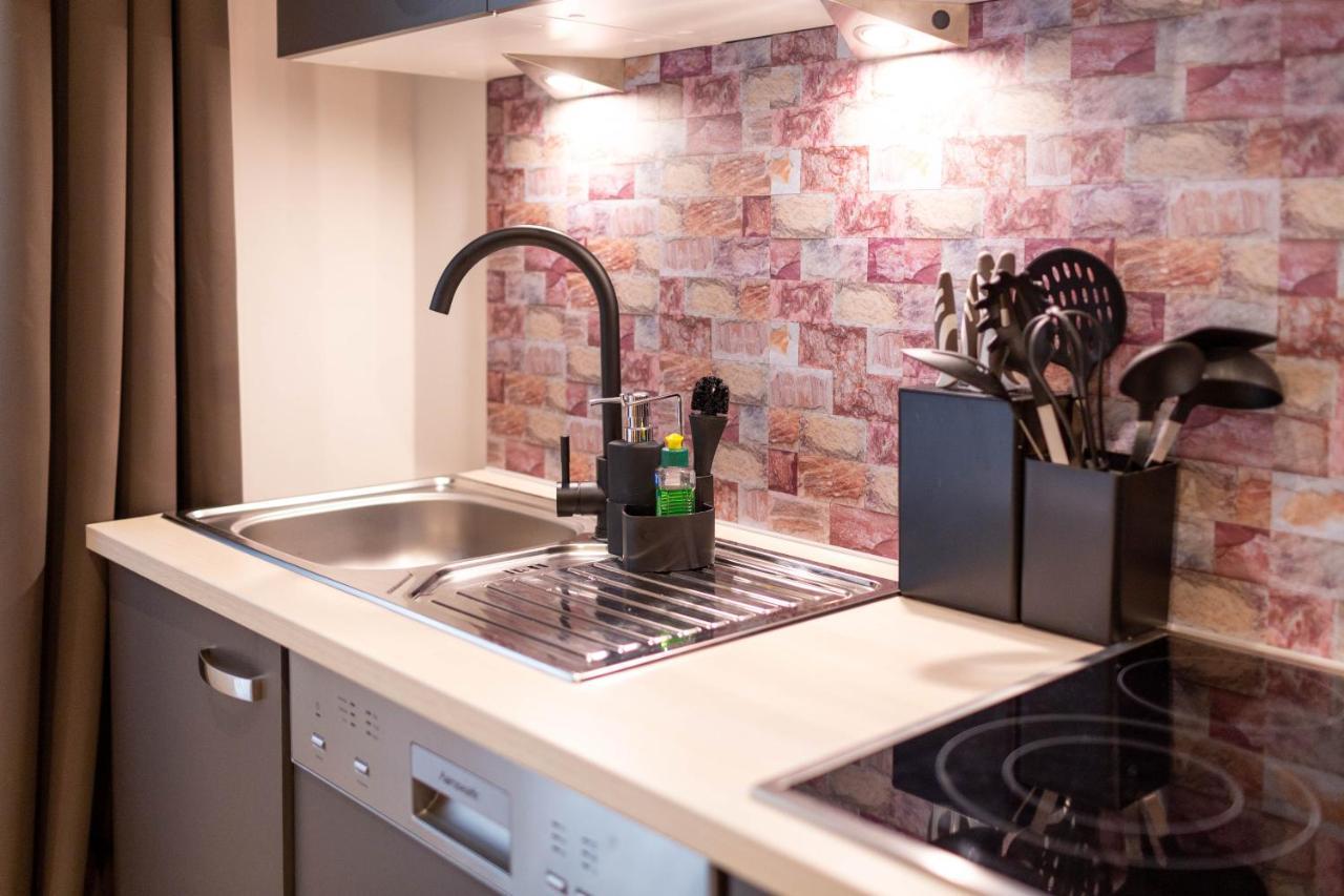 Soulscape Apartments Loft Zwickau Citycenter Mit Tg-Stellplatz, Magenta-Tv Und Klima Dış mekan fotoğraf